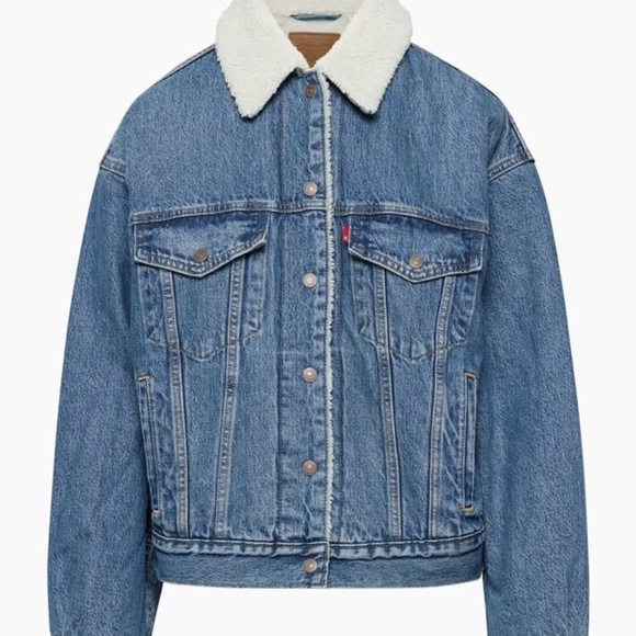 Levi's 90s Sherpa Trucker Jacket - Picture 1 of 4